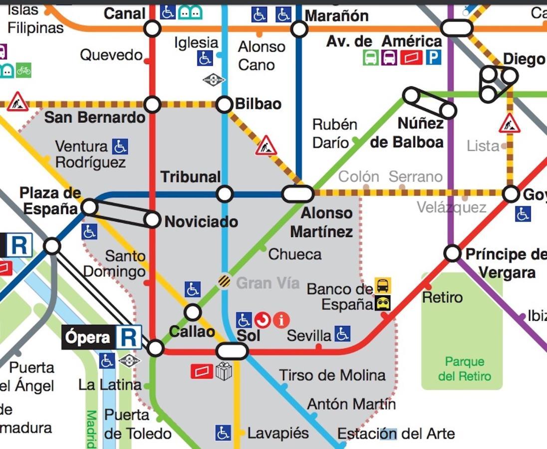 Appartamento Madrid Downtown Chamberi Esterno foto